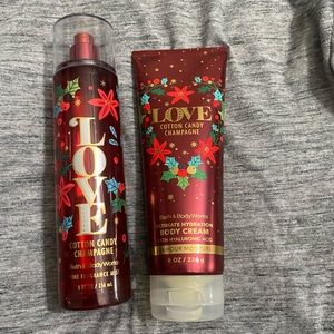 Bath and body works LOVE Christmas scent